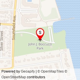 John J. Boccuzzi Park on , Stamford Connecticut - location map