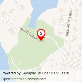 Weed Beach Park on , Darien Connecticut - location map