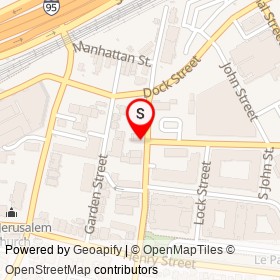 T's Pizza Cafe on Pacific Street, Stamford Connecticut - location map