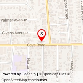 Cove Pizza on Cove Road, Stamford Connecticut - location map