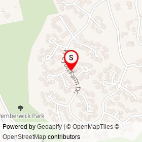 Pemberwick Park on , Greenwich Connecticut - location map
