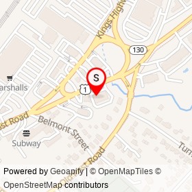 Mattress Firm on Post Road, Fairfield Connecticut - location map
