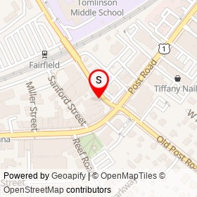 Fairfield Barbershop on Unquowa Road, Fairfield Connecticut - location map