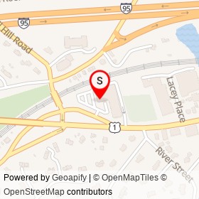 Posh Nail & Spa on Post Road, Fairfield Connecticut - location map