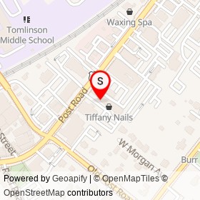 Pure Barre on Post Road, Fairfield Connecticut - location map