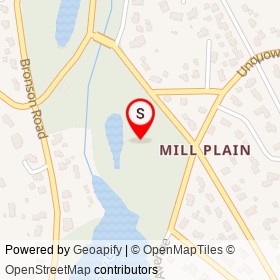 Mill Hollow Park on , Fairfield Connecticut - location map