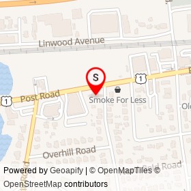 Safita on Post Road, Fairfield Connecticut - location map