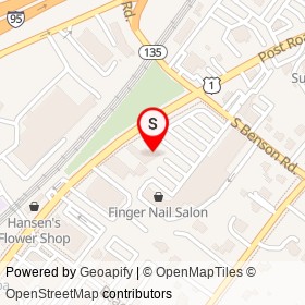 Dogwood Cleaner on Post Road, Fairfield Connecticut - location map