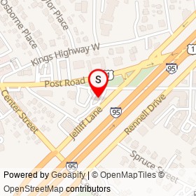 People's United Bank on Old Post Road, Fairfield Connecticut - location map