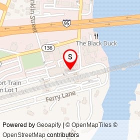 Sports Attic on Railroad Place, Westport Connecticut - location map