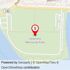 Veterans Memorial Park on , Norwalk Connecticut - location map