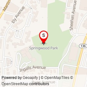 Springwood Park on , Norwalk Connecticut - location map