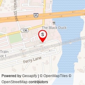 Deli's Corner on Railroad Place, Westport Connecticut - location map
