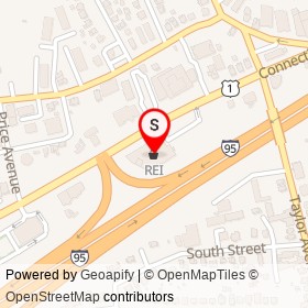 REI on Connecticut Avenue, Norwalk Connecticut - location map