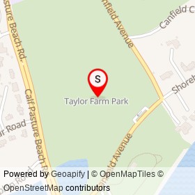 Taylor Farm Park on , Norwalk Connecticut - location map