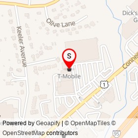 T-Mobile on Spitzer Court, Norwalk Connecticut - location map