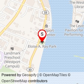 Eloise A. Ray Park on , Westport Connecticut - location map