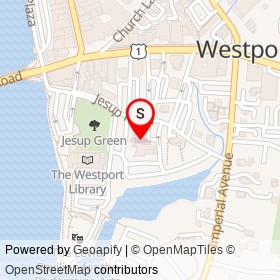 Westport Police Department on Jesup Road, Westport Connecticut - location map