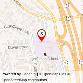 No Name Provided on Grandview Avenue, Norwalk Connecticut - location map