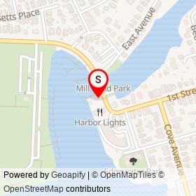 Overton's on Seaview Avenue, Norwalk Connecticut - location map