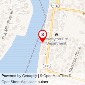 Rowayton Arts Center on Rowayton Avenue, Norwalk Connecticut - location map
