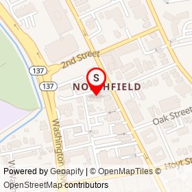 Casey's Cavern on Woodside Street, Stamford Connecticut - location map