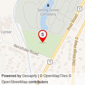 Mather Fields on , Darien Connecticut - location map