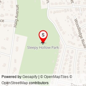 Sleepy Hollow Park on , Stamford Connecticut - location map
