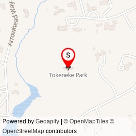 Tokeneke Park on , Darien Connecticut - location map