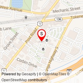No Name Provided on Center Street, Darien Connecticut - location map