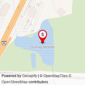 Dunlap Woods on , Darien Connecticut - location map