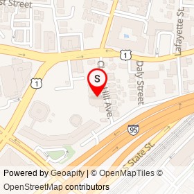 Amsterdam Hotel on Clarks Hill Avenue, Stamford Connecticut - location map