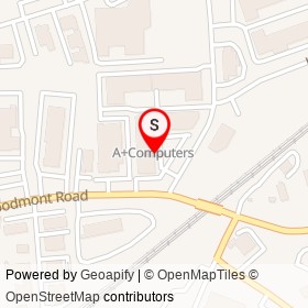 Artesian Cleaners on Woodmont Road, Milford Connecticut - location map