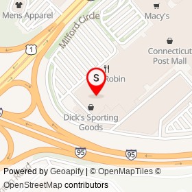 Target on Boston Post Road, Milford Connecticut - location map