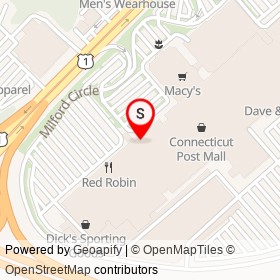 Carrabba's Italian Grill on Boston Post Road, Milford Connecticut - location map