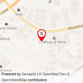 Car Wash on Woodmont Road, Milford Connecticut - location map