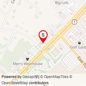 Oreck on Boston Post Road, Milford Connecticut - location map