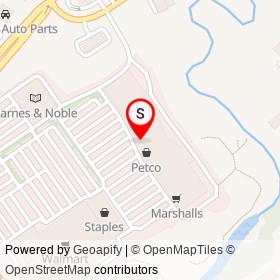 Modell's Sporting Goods on Roses Mill Road, Milford Connecticut - location map