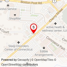 No Name Provided on Cherry Street, Milford Connecticut - location map