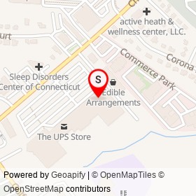 Bob's Stores on Cherry Street, Milford Connecticut - location map