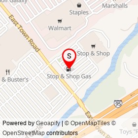 Stop & Shop Gas on East Town Road, Milford Connecticut - location map