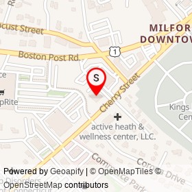 Milfoard Animal Hospital on Cherry Street, Milford Connecticut - location map