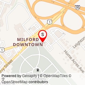 Mexico Tipico on Boston Post Road, Milford Connecticut - location map