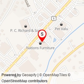 atiana's boutique on Boston Post Road, Milford Connecticut - location map