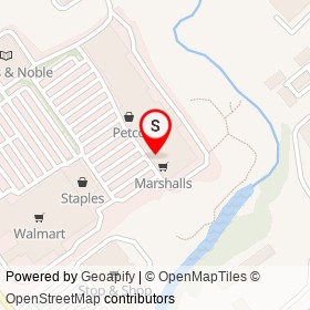One Dollar Zone on Boston Post Road, Milford Connecticut - location map