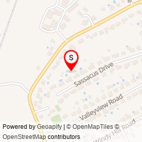 No Name Provided on Sassacus Drive, Milford Connecticut - location map