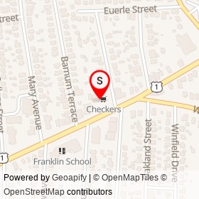 Studio 6 on Barnum Avenue, Stratford Connecticut - location map