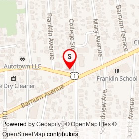 Gold Star Dry Cleaning on Boston Avenue, Stratford Connecticut - location map