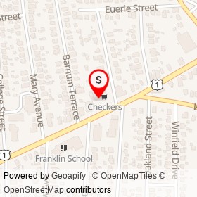 Domino's Pizza on Barnum Avenue, Stratford Connecticut - location map