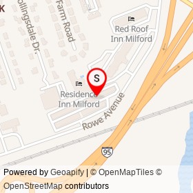 No Name Provided on Rowe Avenue, Milford Connecticut - location map